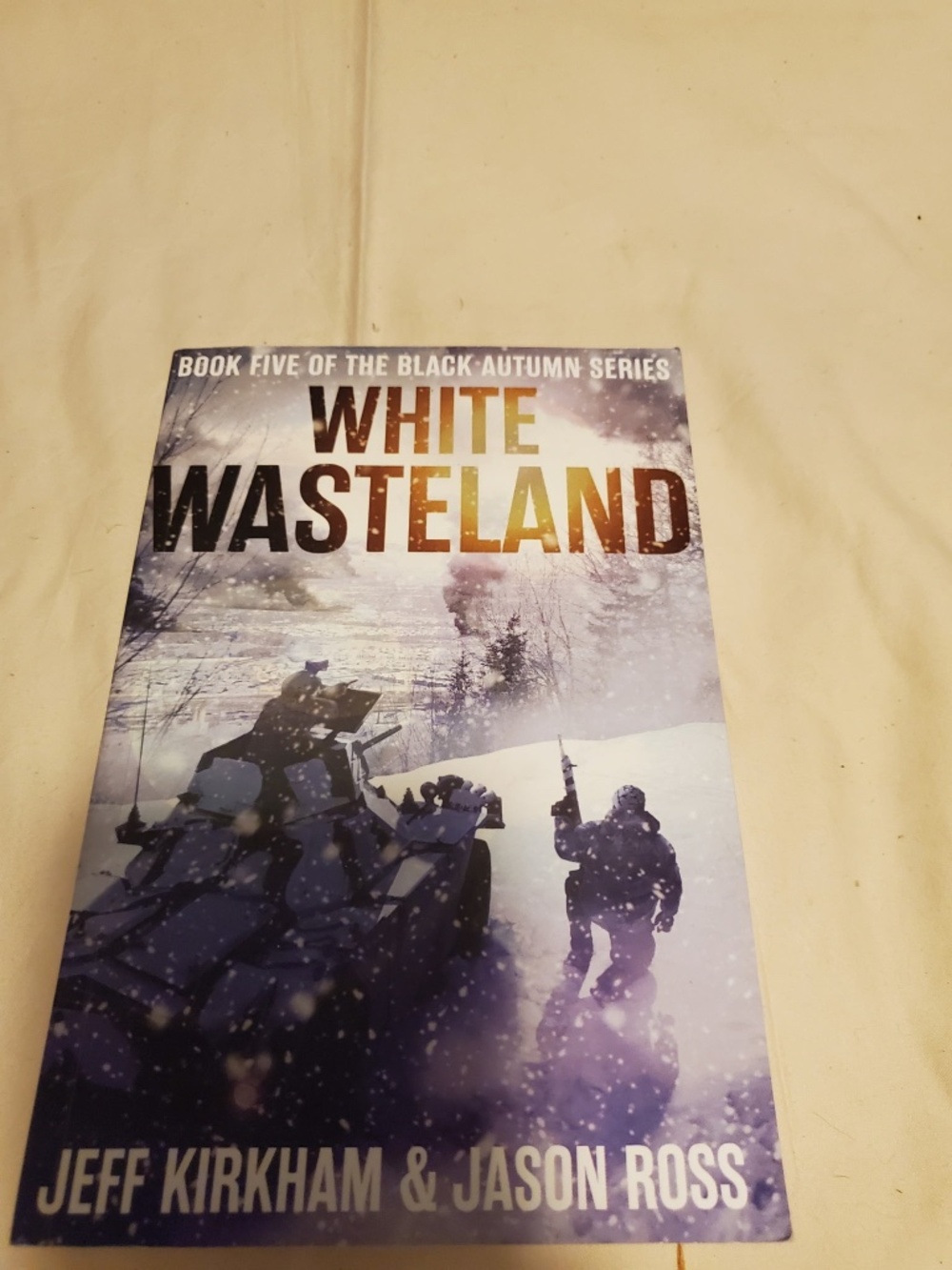 Book by Jeff Kirkham and Jason ross white wasteland